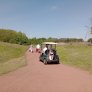 KoMex rot, Golfplätze in Assen Drenthe wassergebundene wegedecke