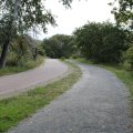 DurEko-mix® gris sentiers pédestres dans les dunes de Meyendel Wassenaar revêtement semi-dur